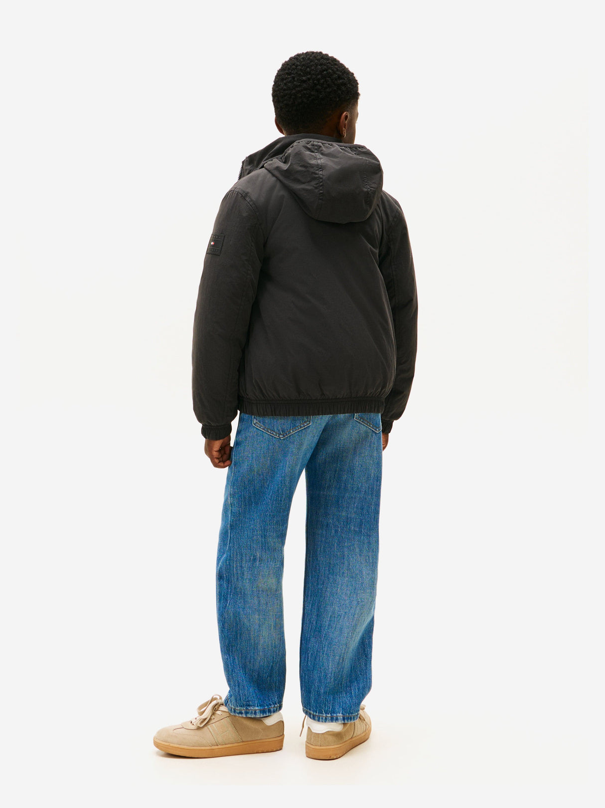 Tommy Hilfiger Boys Essential Padded Jacket in Black