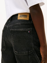 Tommy Hilfiger Boys Relaxed Worker Jeans in Black