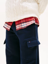 Tommy Hilfiger Boys Cargo Joggers in Navy
