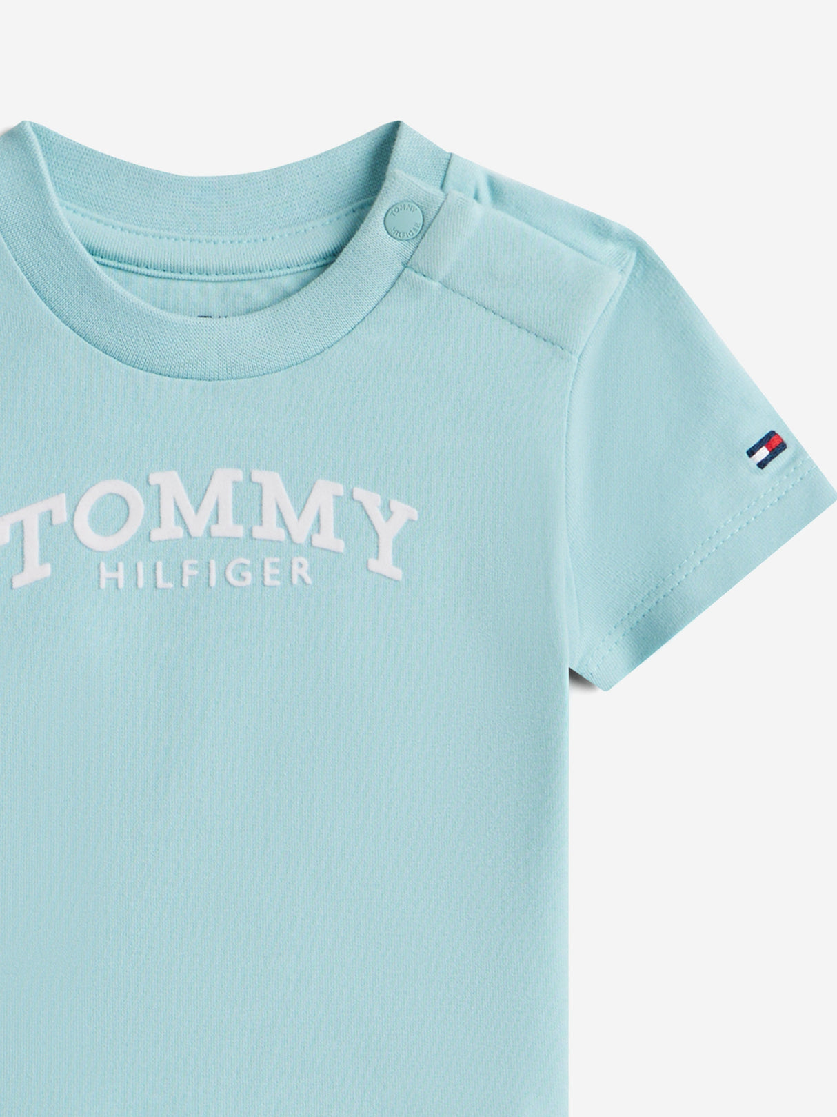 Tommy Hilfiger Baby Boys Monotype Logo T-Shirt in Blue
