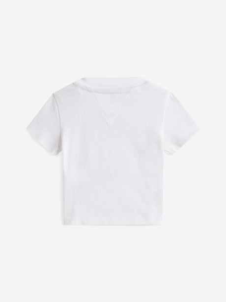 Tommy Hilfiger Baby Monotype Logo T-Shirt in White