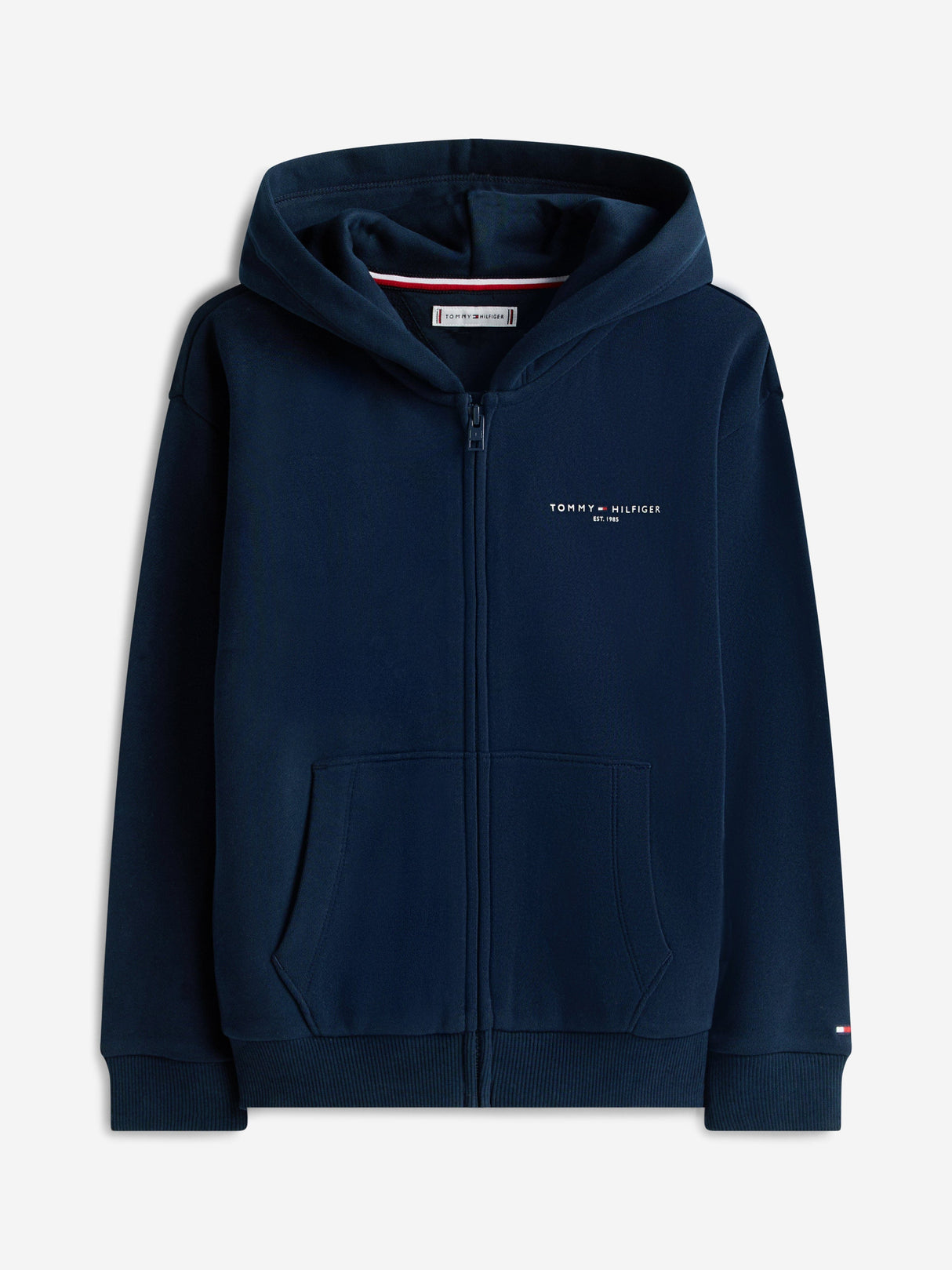 Tommy Hilfiger Kids Mini Corp Zip Up Top in Navy
