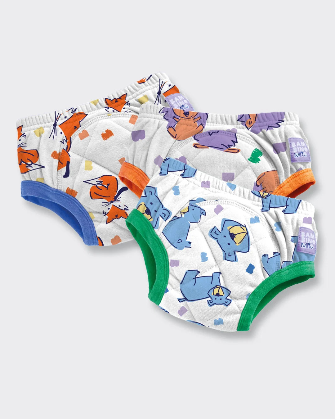 NEW 3 Pack Reusable Potty Training Pants with Cross-Stitch