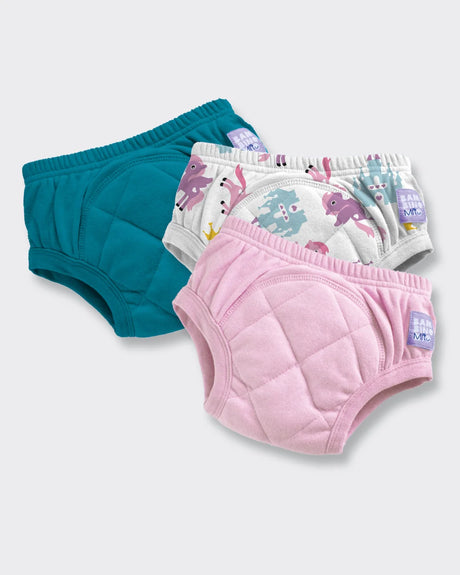 NEW 3 Pack Reusable Potty Training Pants with Cross-Stitch