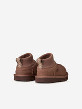 UGG Kids Classic Ultra Stretch Cuff Boots in Brown