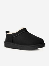 UGG Kids Classic Micro Slippers in Black
