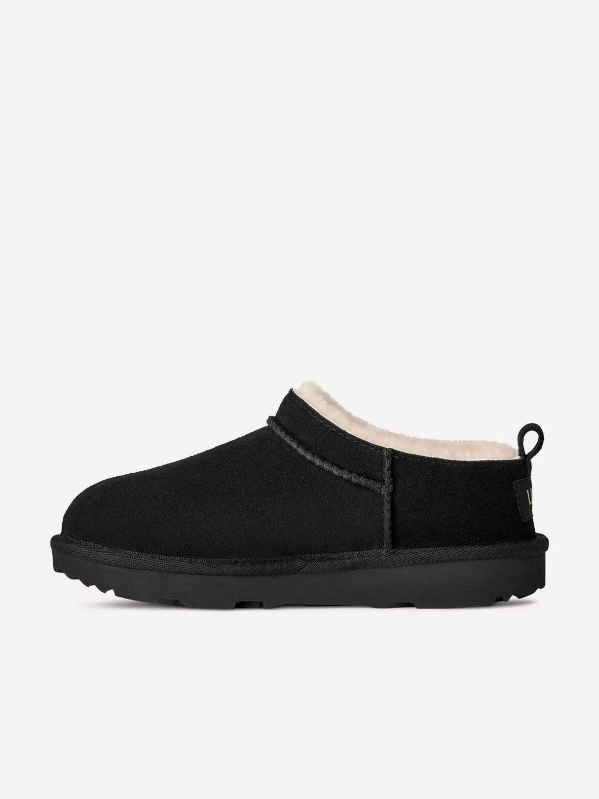UGG Kids Classic Micro Slippers in Black