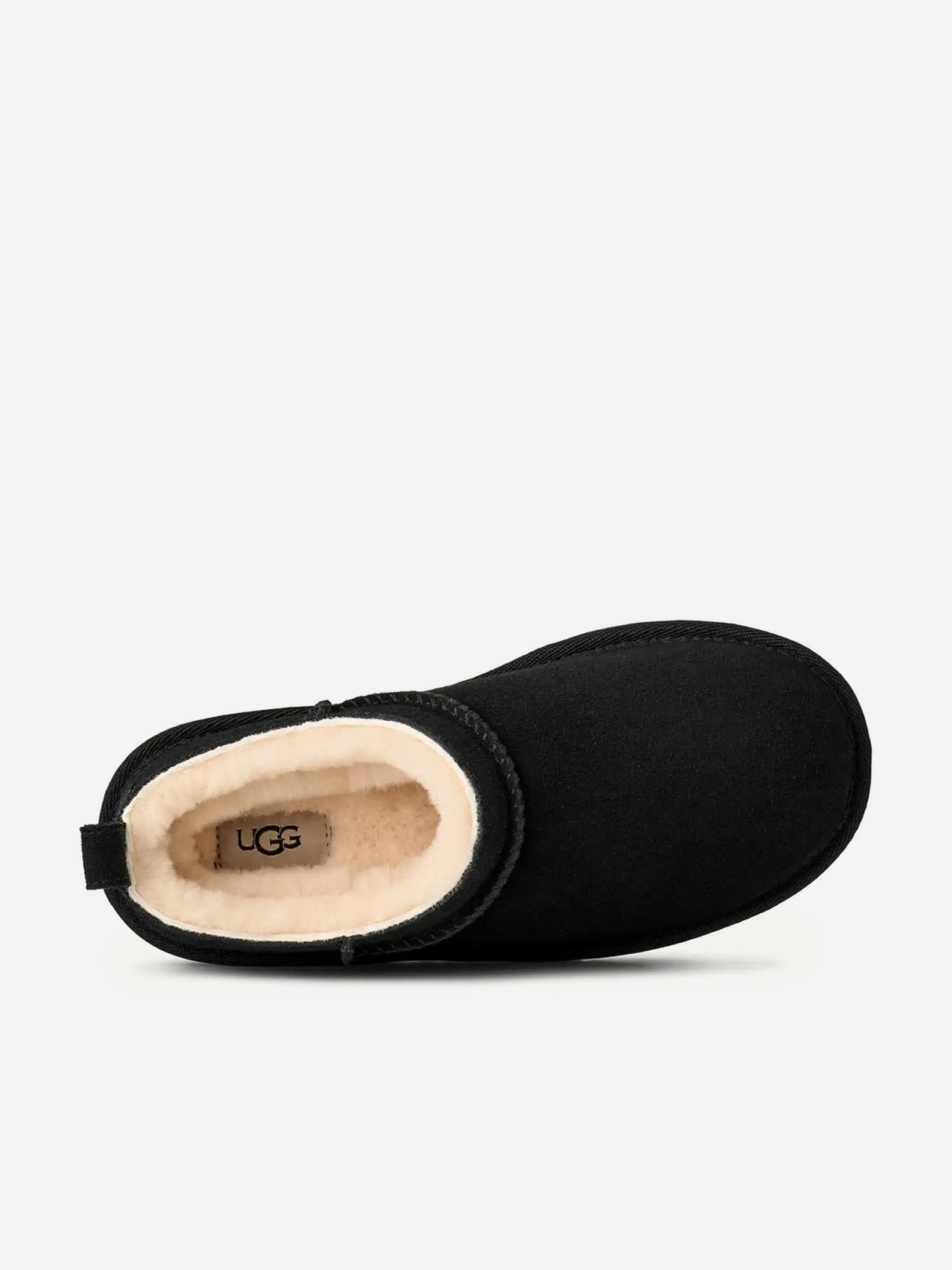 UGG Kids Classic Micro Slippers in Black