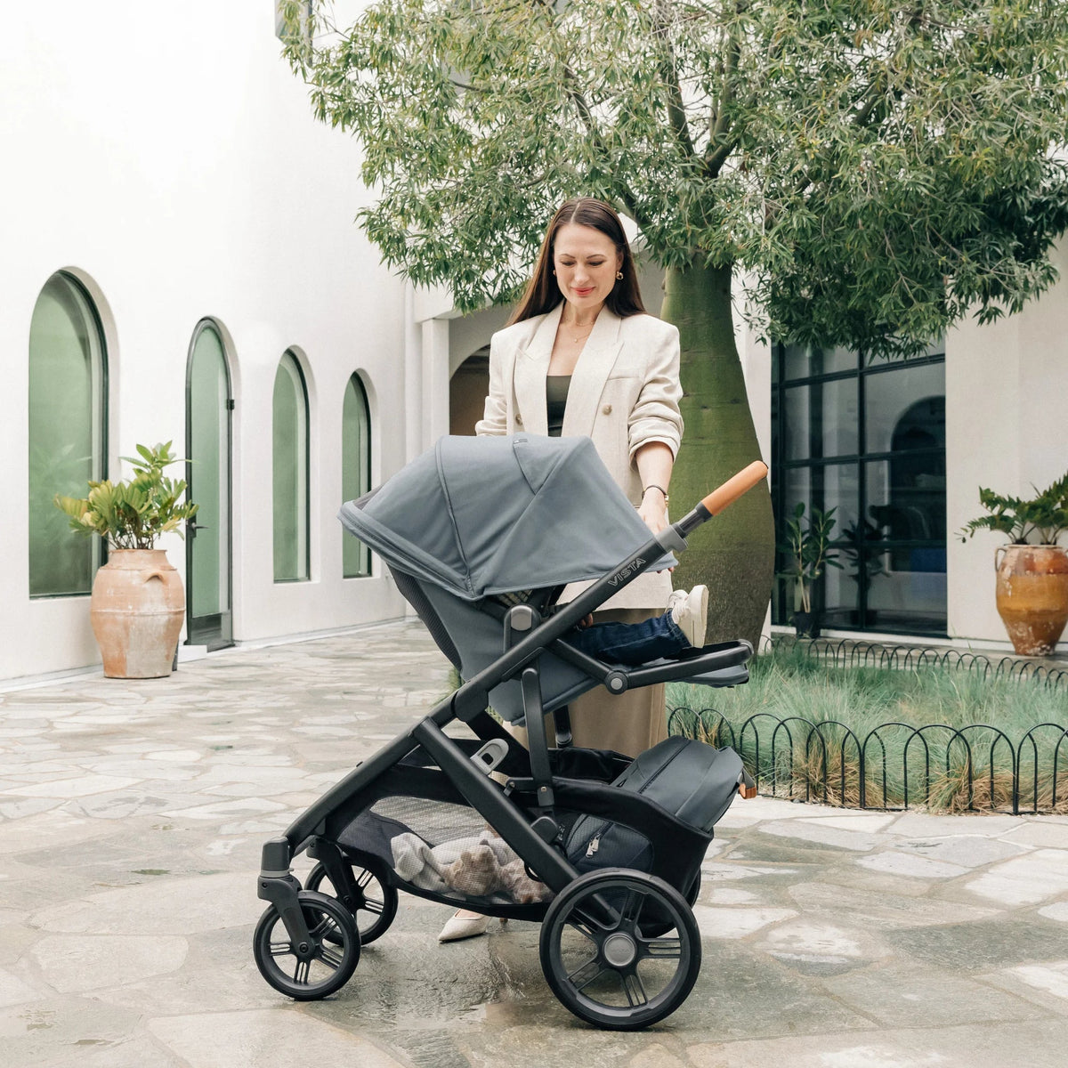 UPPAbaby Vista V3 Travel System with Joie i-Level Pro & Encore Base