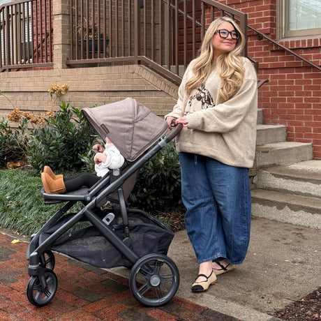 UPPAbaby Vista V3 Pushchair & Carrycot – Single-to-Double Pram - Owen