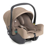 Joie Versatrax On-The-Go Encore 4 Piece Travel System Bundle With Rotating Car Seat, Cashew