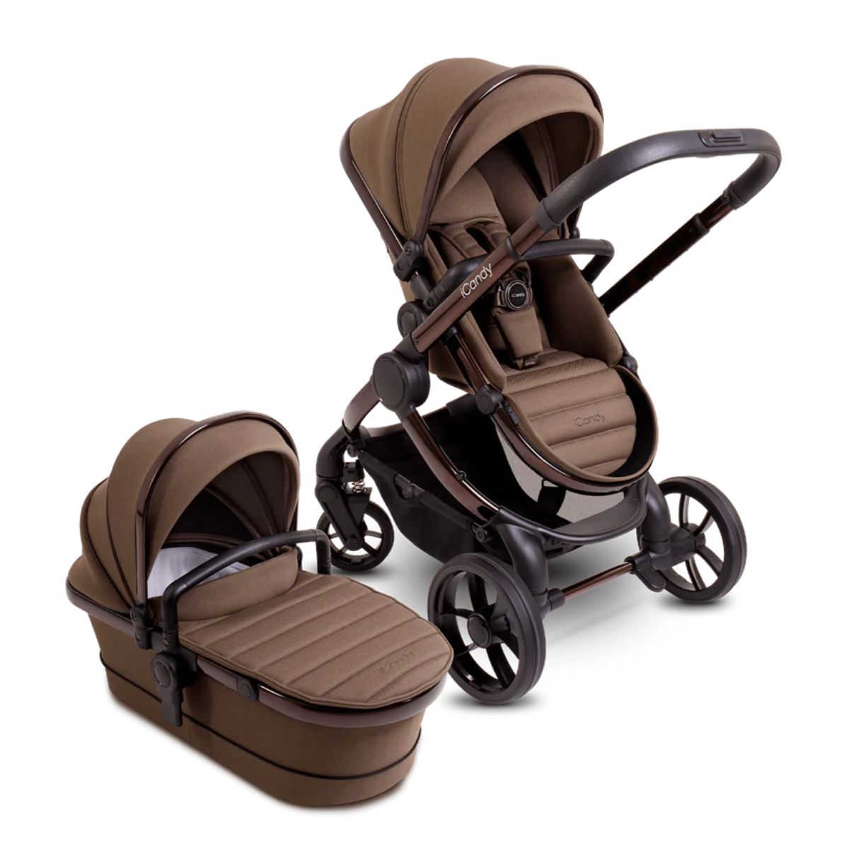 iCandy Peach 7 Luxury Travel System, Cybex Cloud T, Pecan Edition