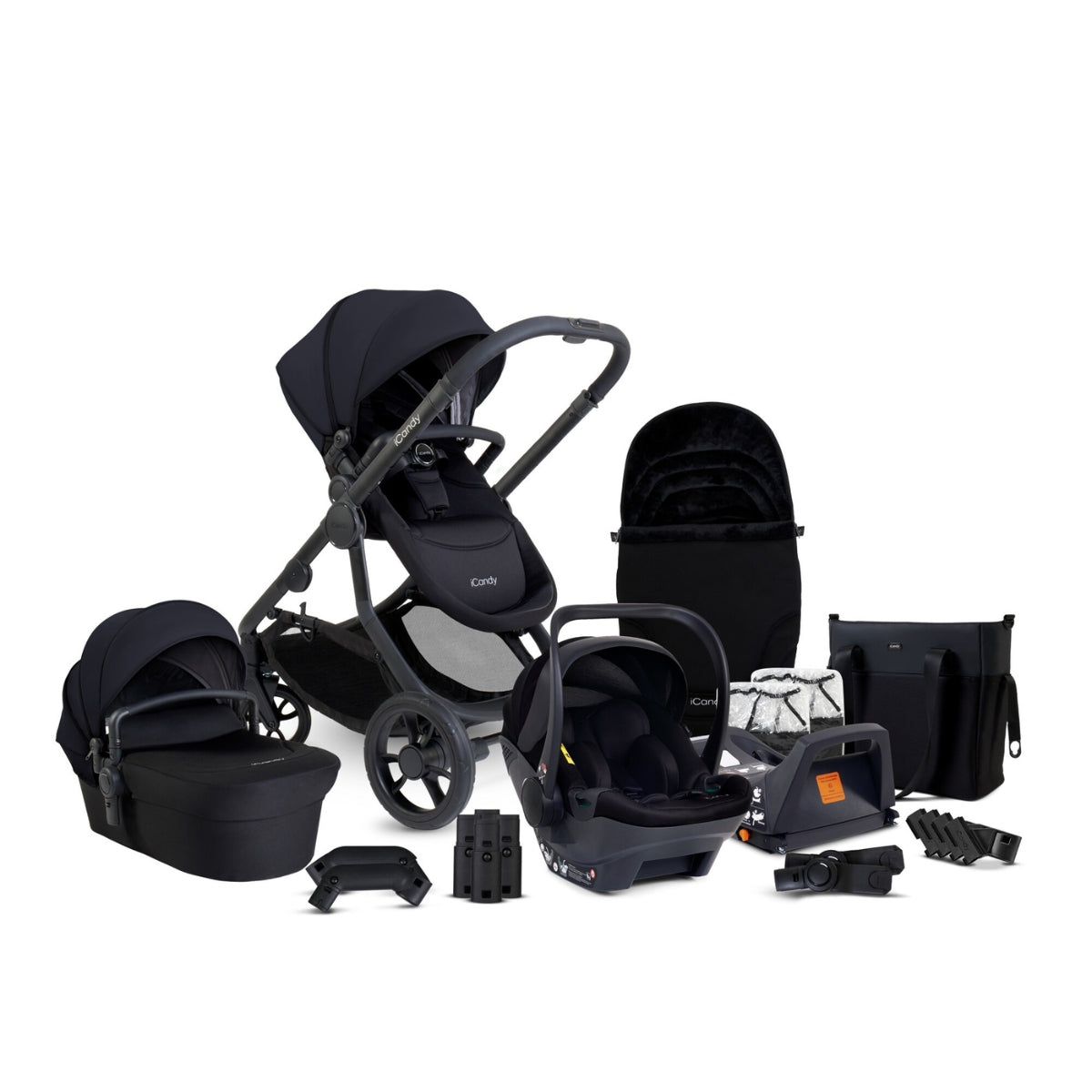 Orange 4 Travel System with iCandy Cocoon & Base