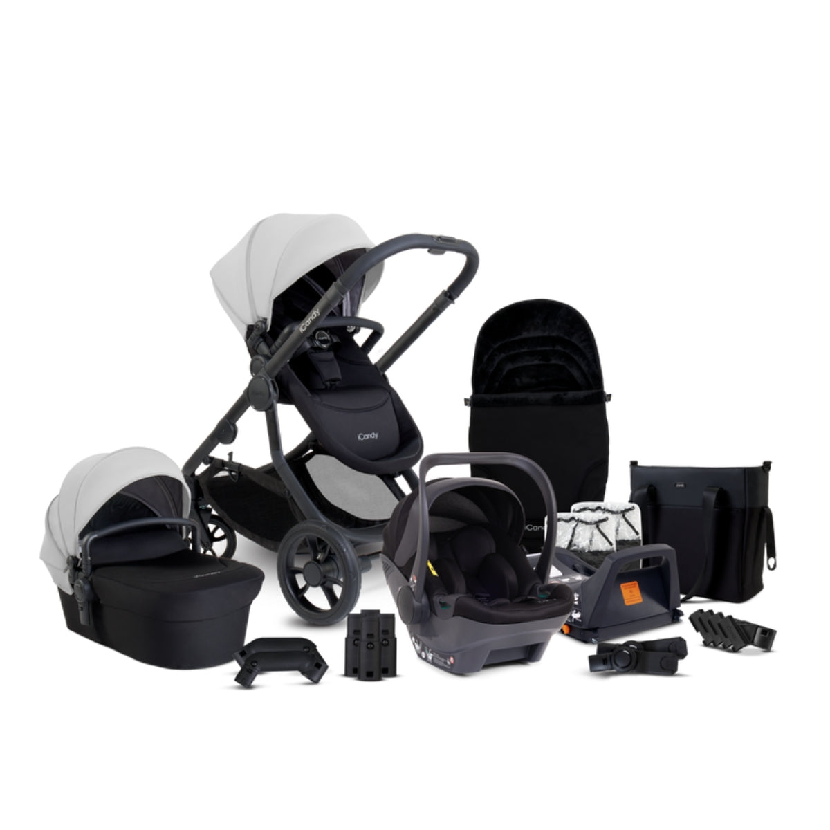 Orange 4 Travel System with iCandy Cocoon & Base