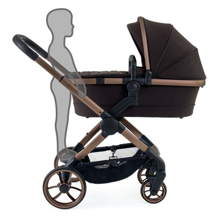 iCandy Peach 7 Pushchair and Carrycot Complete Bundle, Pecan
