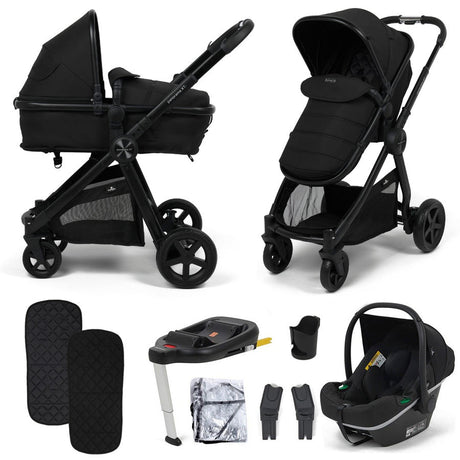 Babylo Panorama XTi Travel System including iSize Car Seat + Isofix Base