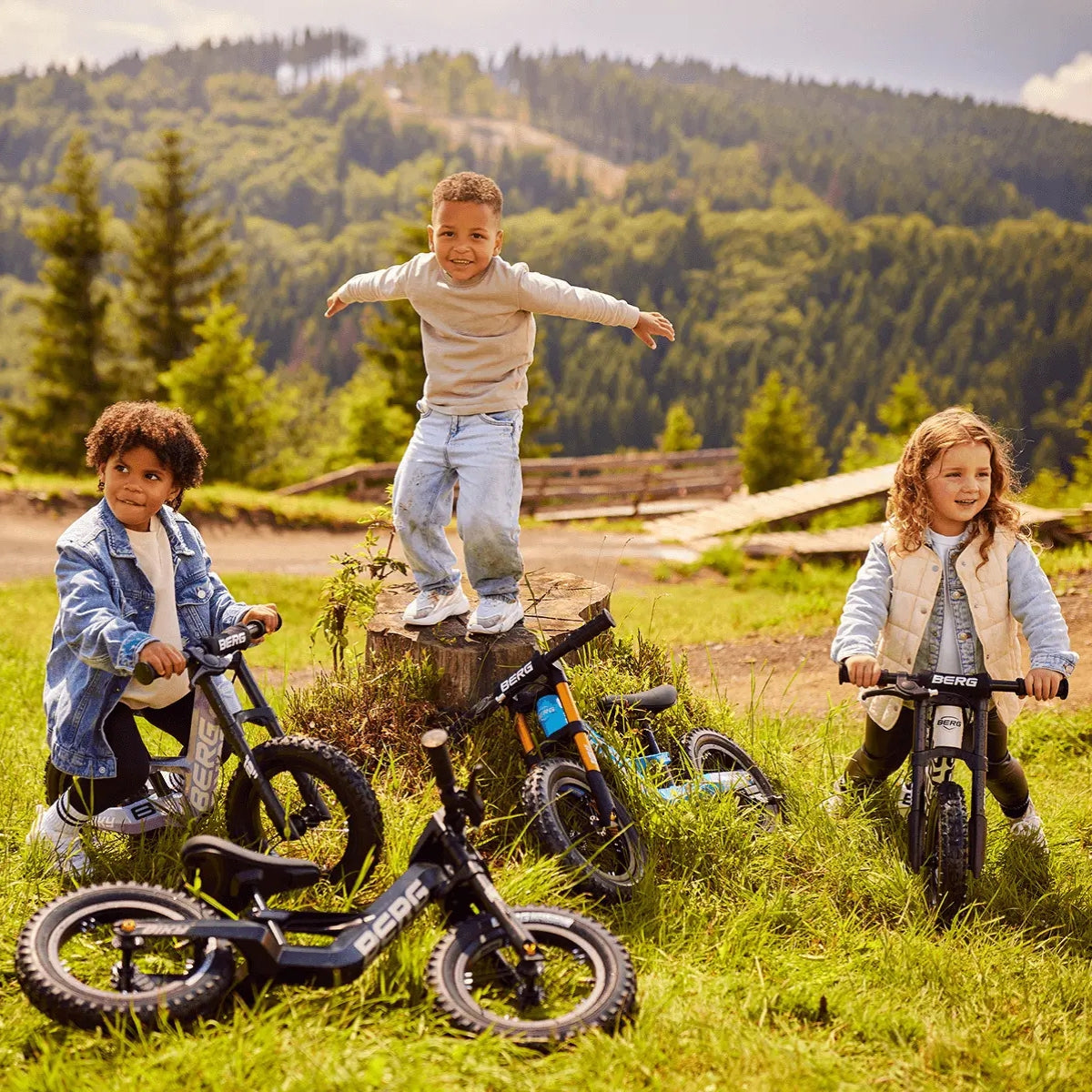 BERG Biky Cross Balance Bike with Handbrake, 2.5 years +