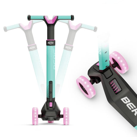 BERG Nexo Foldable Scooter with LED Wheels