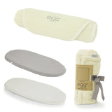 Egg Mattress Topper, Sheets & Blanket Bundle