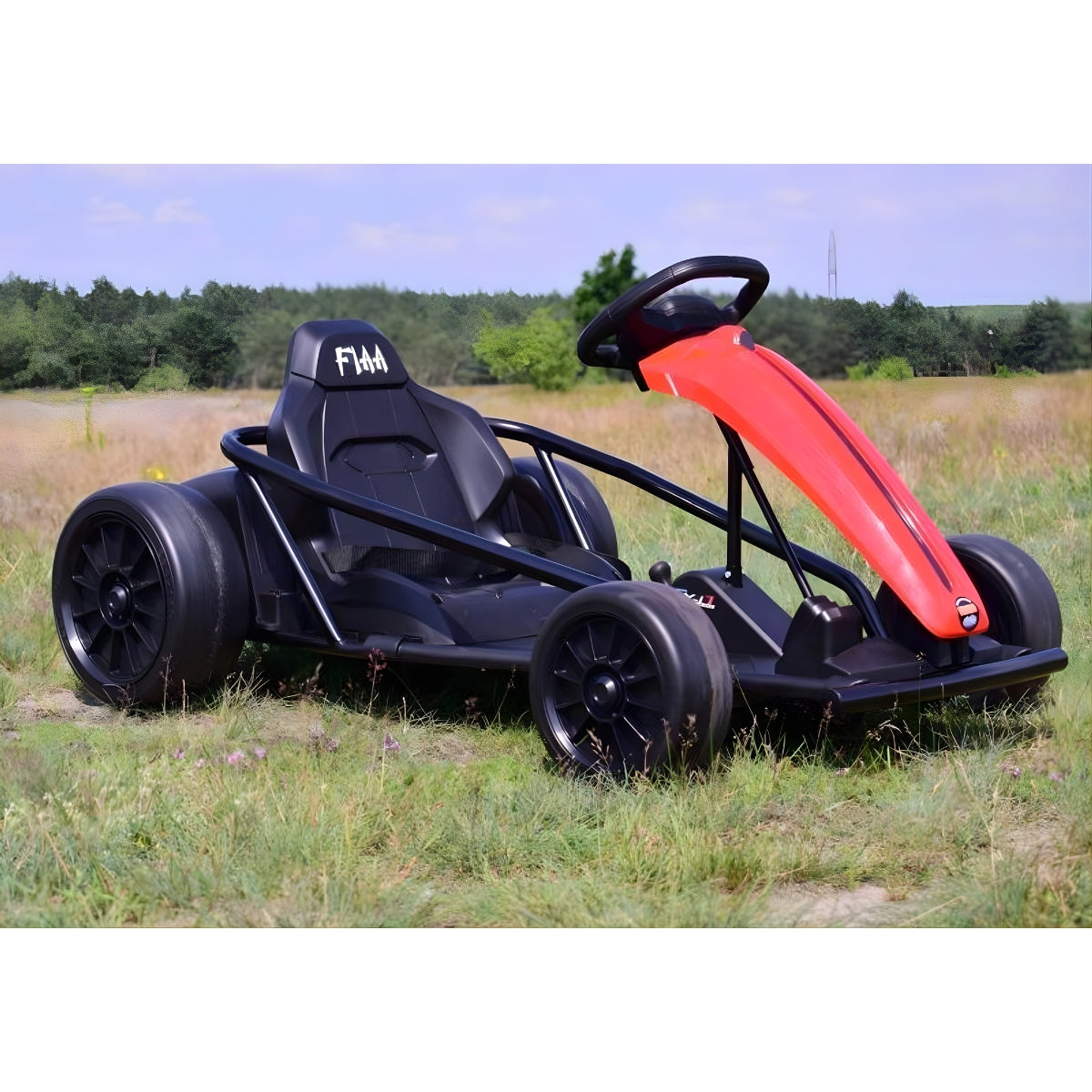 Drift 24V Electric Ride On Go Kart with Upgraded 200w Motors, 8-12 years