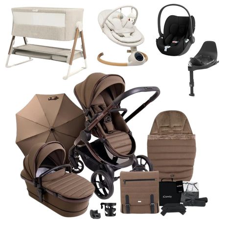 iCandy Peach 7 Luxury Bundle With Cybex Cloud T Car Seat