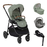 Joie Versatrax Travel System With Rotating Car Seat Bundle, Laurel
