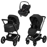 Maxi-Cosi Fame Travel System with Pebble 360 Slide Pro - Twillic Black
