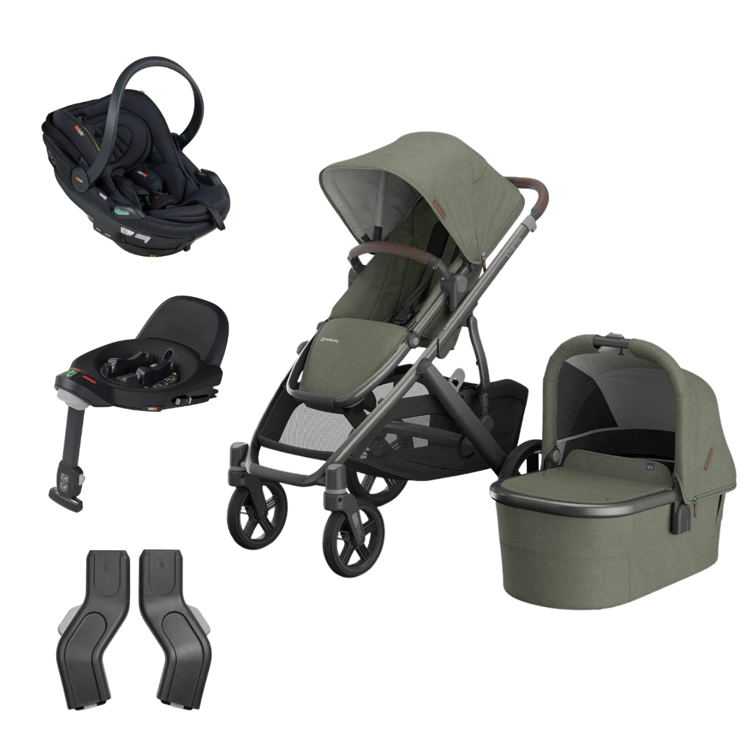 Uppababy Vista V3 with Go Beyond 2 Car Seat and Beyond Base