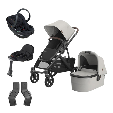 Uppababy Vista V3 with Go Beyond 2 Car Seat and Beyond Base
