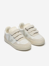 Veja Kids Leather Small V-90 Trainers in White