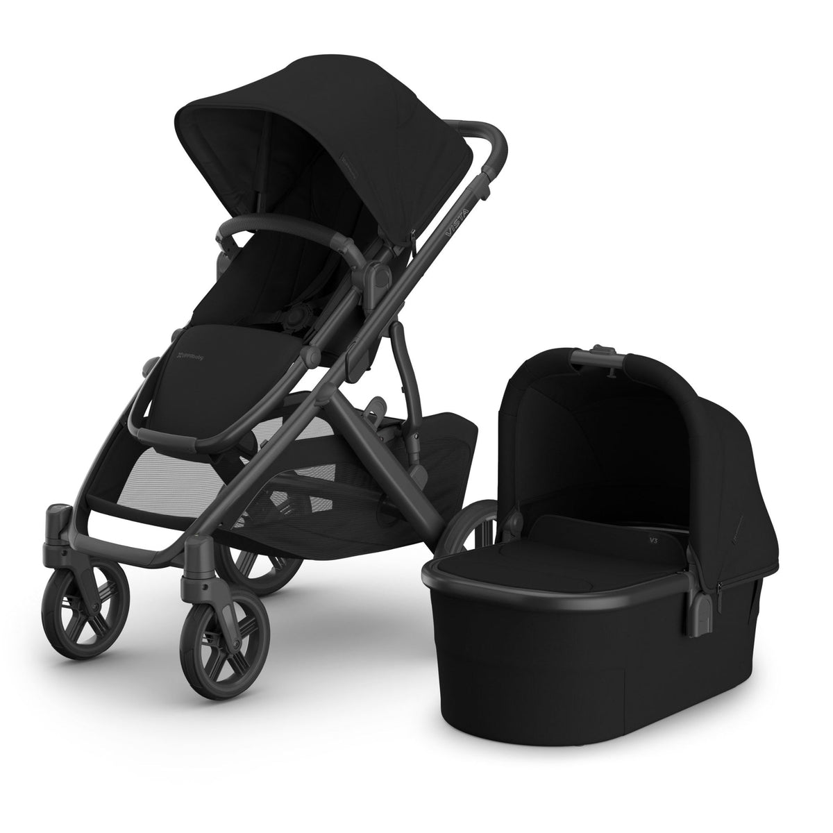 UPPAbaby Vista V3 Travel System with Joie i-Level Pro & Encore Base