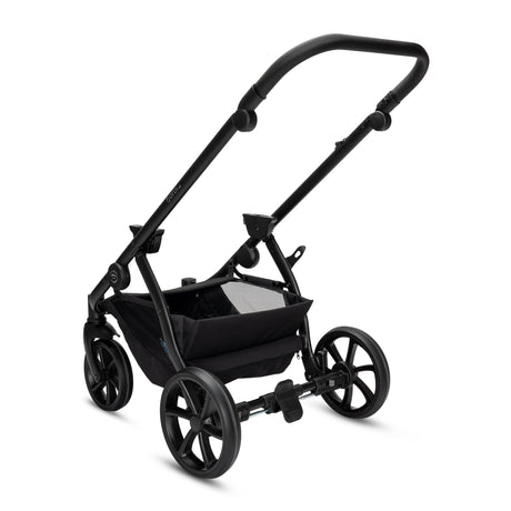 Noordi Fjordi V2 Leather 2in1 Pushchair with ThermoCot™ Carrycot, Stone Grey