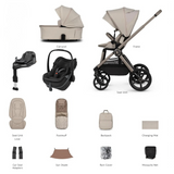 Venicci Upline 3 4-in-1 Travel System (Maxi-Cosi Pebble Slide Pro And Base)