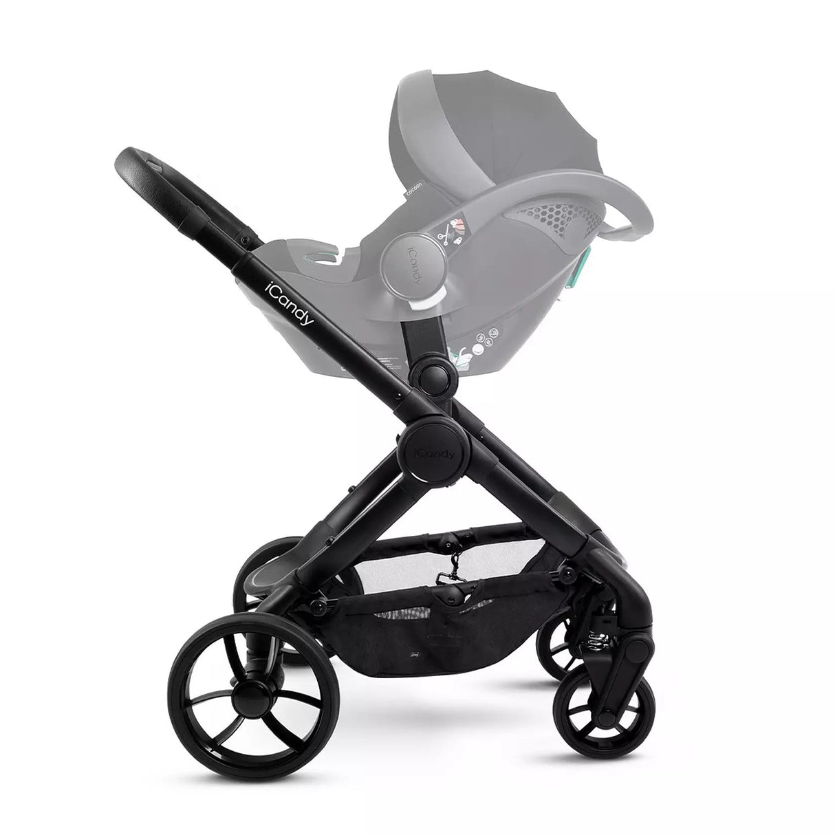 iCandy Peach 7 Complete Luxury Single to Double Pushchair & Travel System Ready Bundle, Porcini