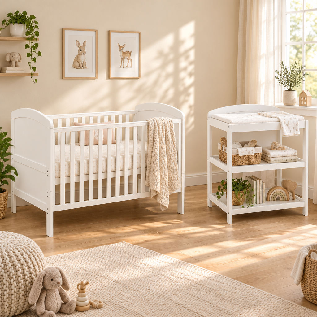 Cora Changing and Storage Unit - Stone