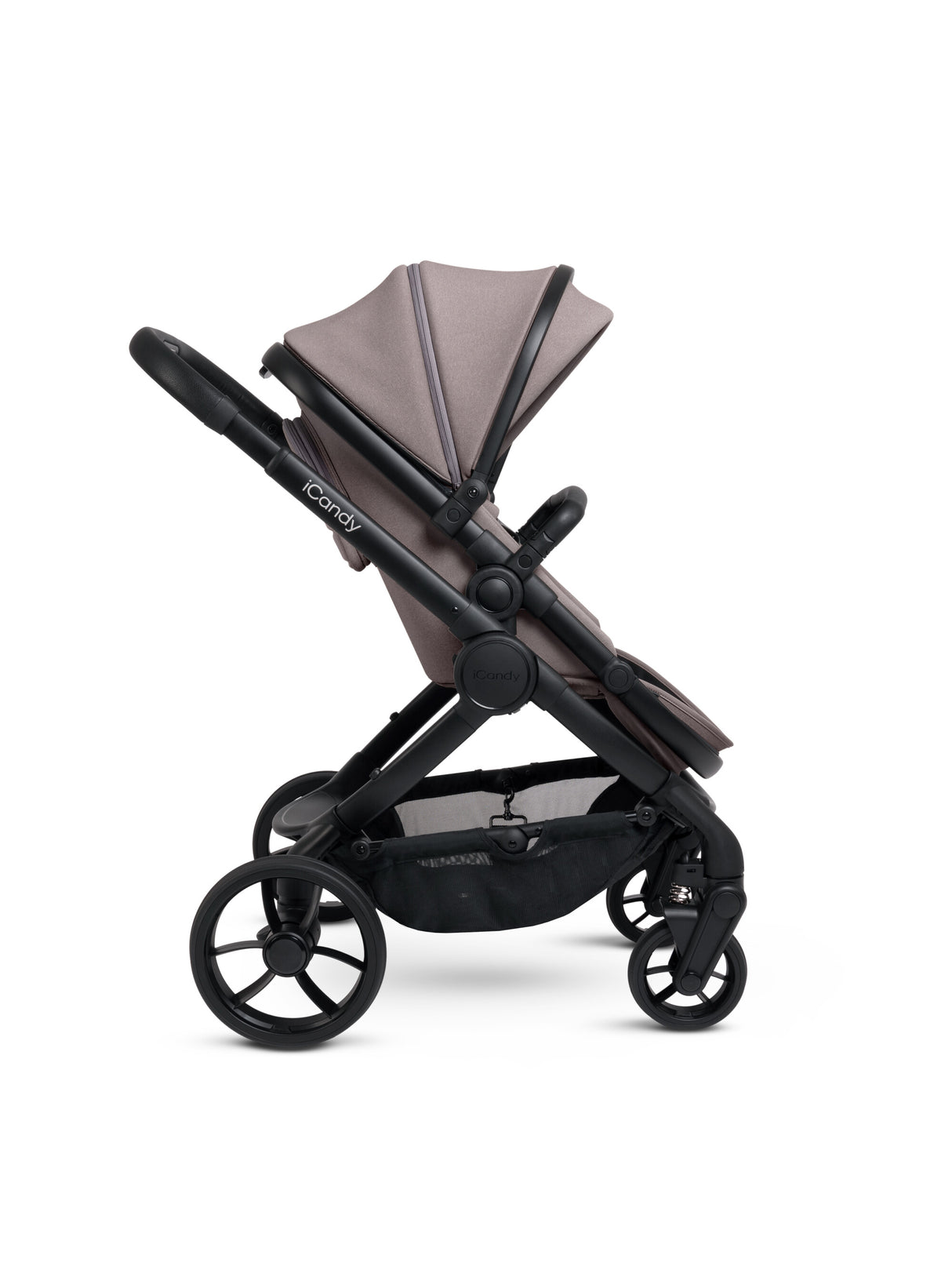 iCandy Peach 7 Pushchair and Carrycot Complete Bundle, Porcini