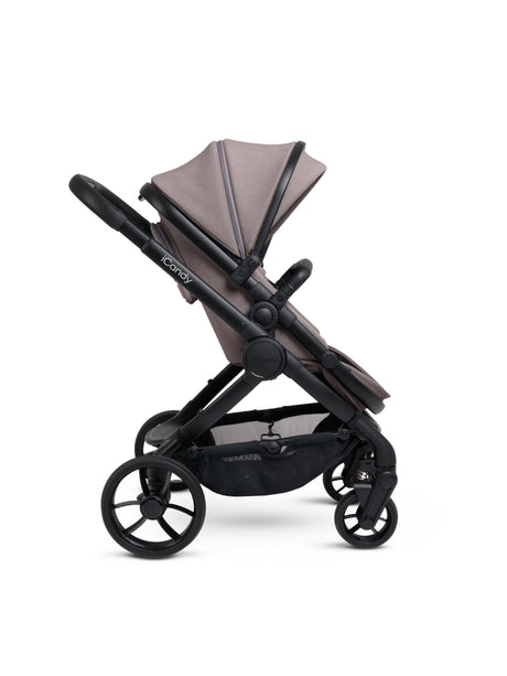 iCandy Peach 7 Pushchair and Carrycot Complete Bundle, Porcini