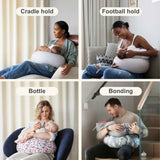 bbhugme Pregnancy Pillow Replacement Cover - Dusty Olive