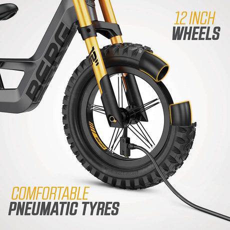 BERG Biky Cross Grey Balance Bike – Lightweight Off-Road Fun for Ages 2–5