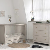 Celeste 2-Piece Nursery Furniture Set – Cashmere/Grey Ash