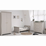 Celeste 3-Piece Nursery Furniture Set – Cashmere/Grey Ash