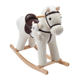 Cuddles Collection Marshmallow Plush Rocking Horse
