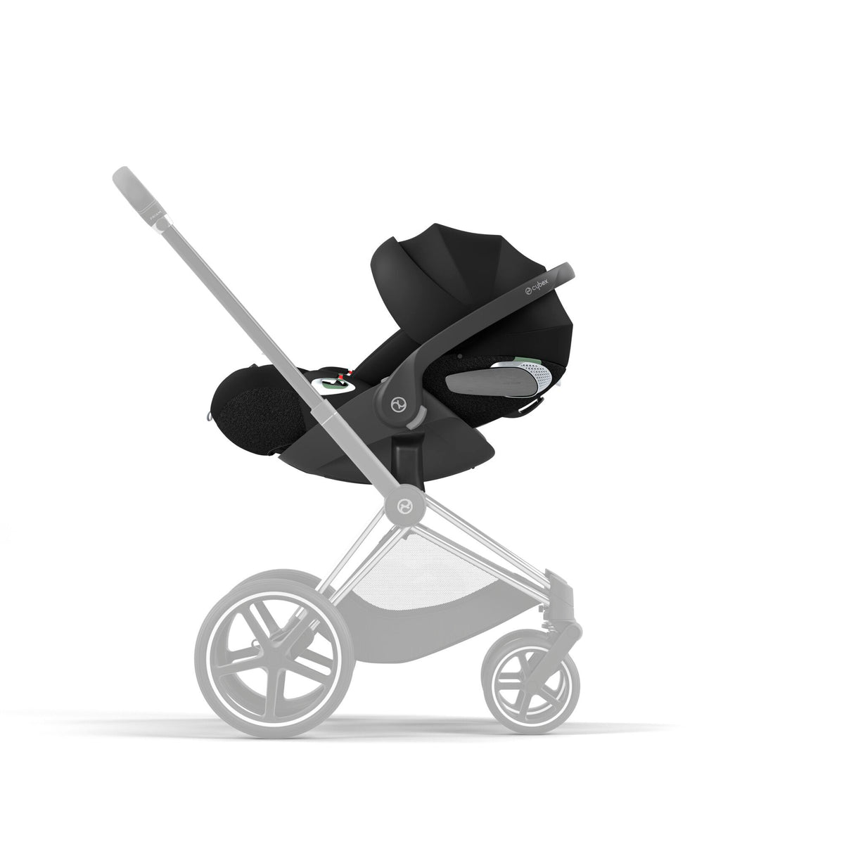 Cybex Cloud T i-Size Baby Car Seat, Sepia Black (Comfort)