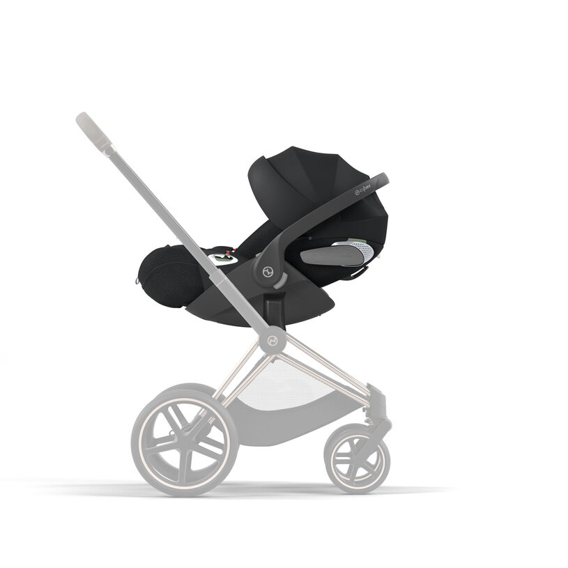 Cybex Cloud T i-Size Baby Car Seat, Sepia Black (Plus)