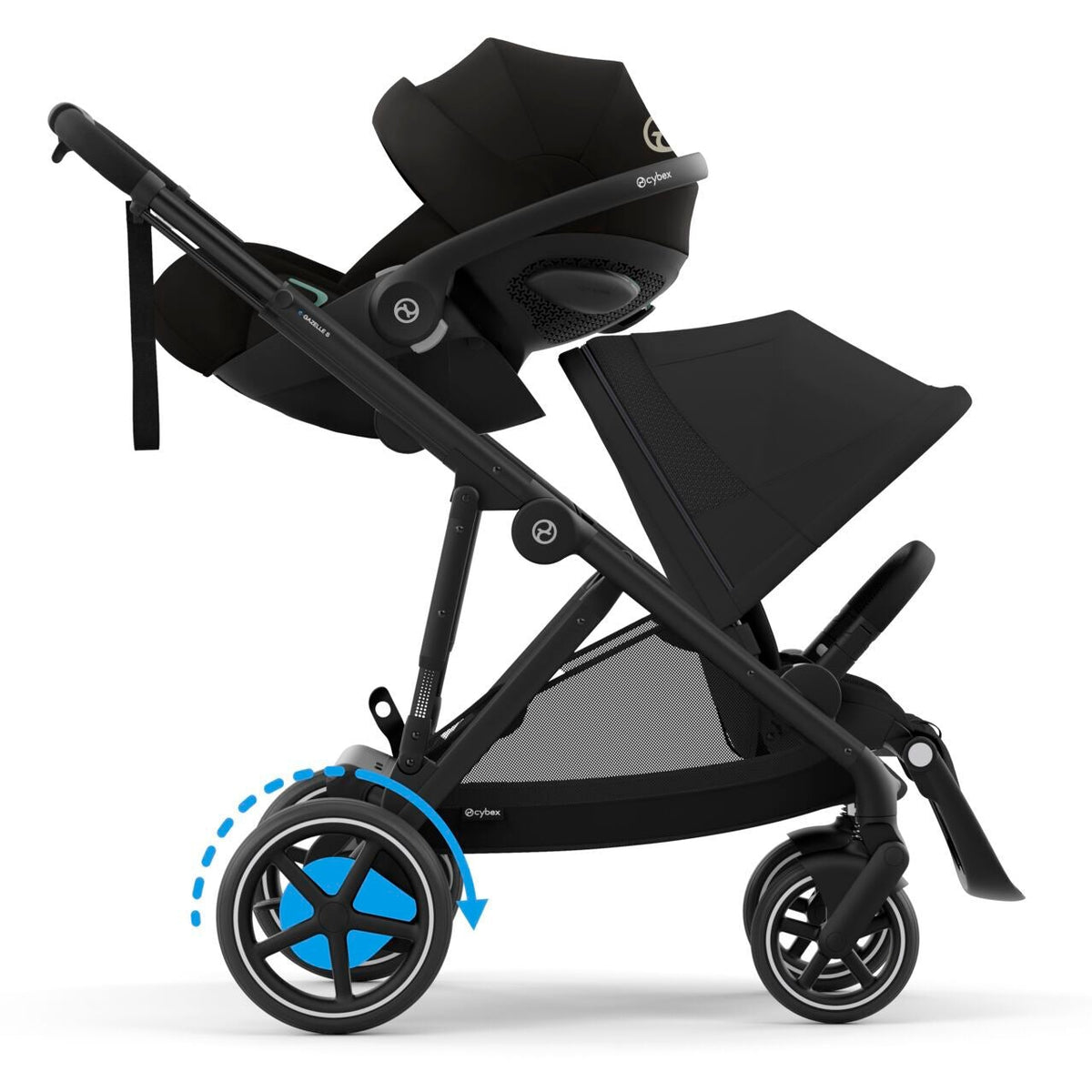 Cybex e-Gazelle S 9 Piece Electric Pushchair Bundle