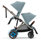 Cybex e-Gazelle S Electric Twin Pushchair with Optional Carrycots