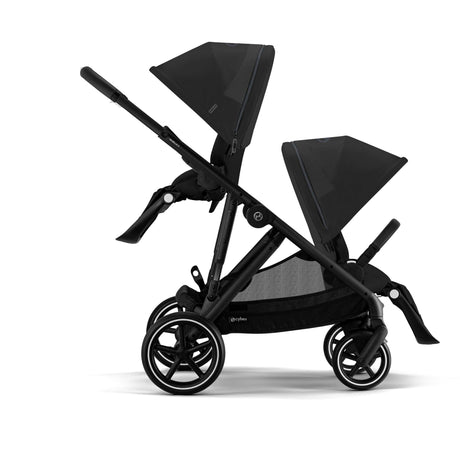 CYBEX Gazelle S Single to Double Pushchair - BLK Moon Black/black