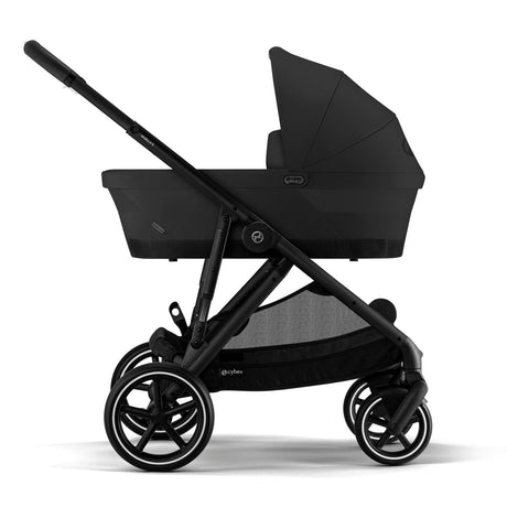 CYBEX Gazelle S Single to Double Pushchair - BLK Moon Black/black