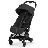 Cybex Coya Comfort Compact Stroller, Matt Black Sepia Black/Black