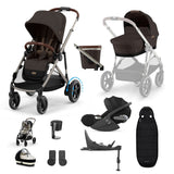 Cybex e-Gazelle S 11 Piece Electric Pushchair Bundle with Cloud T Car Seat & Base